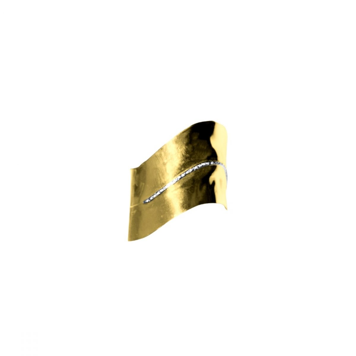 14K Yellow Gold & Diamond - Imagen 1