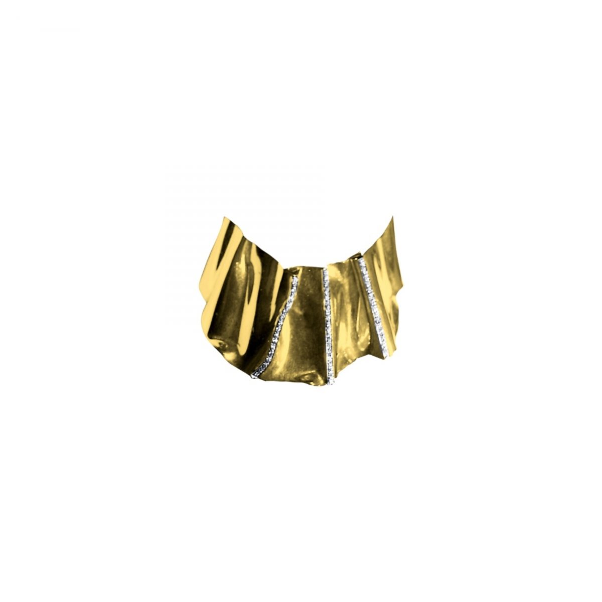 ⁦14K Yellow Gold & Diamond⁩ - الصورة ⁦1⁩