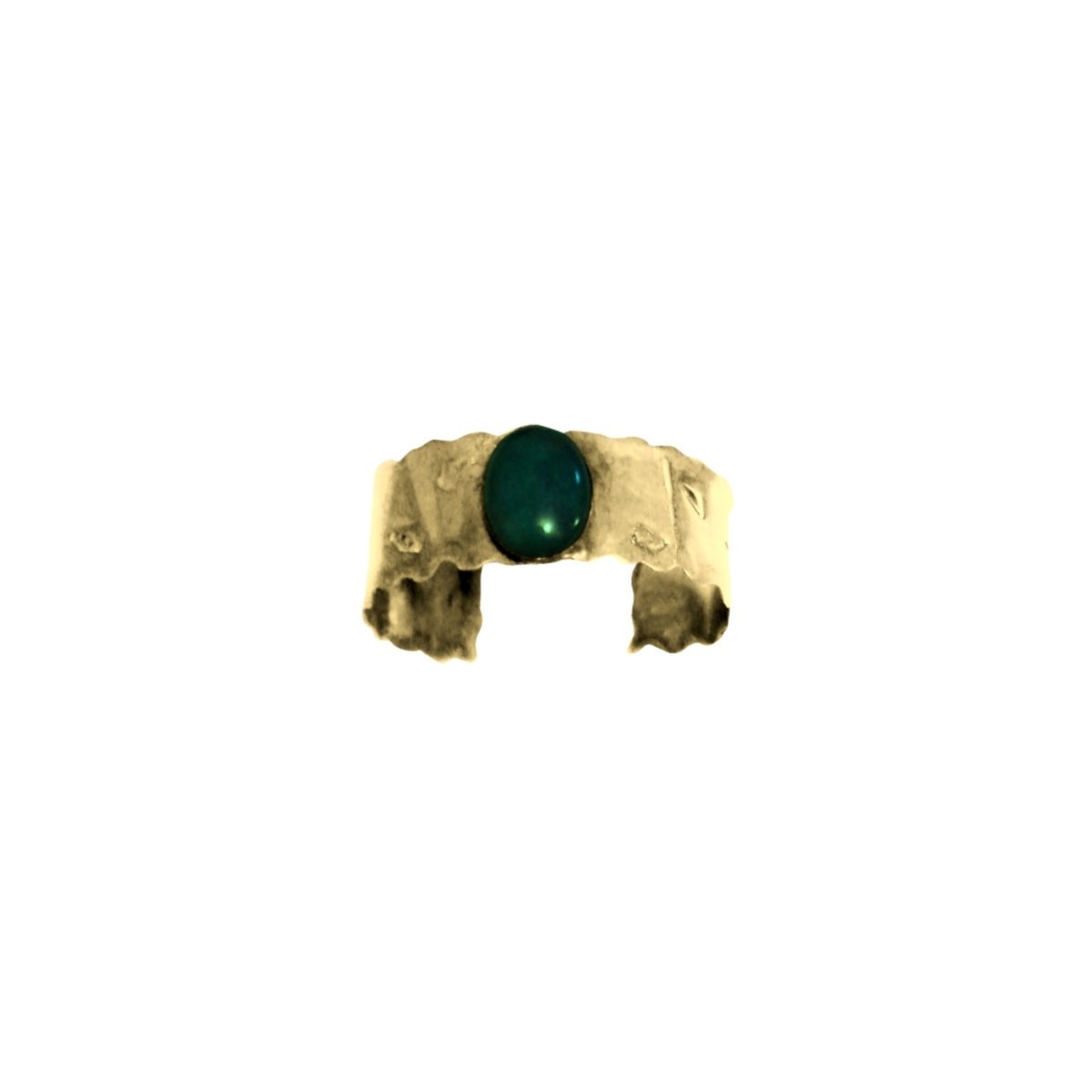 14K Yellow Gold & Black Onyx - Imagen 1