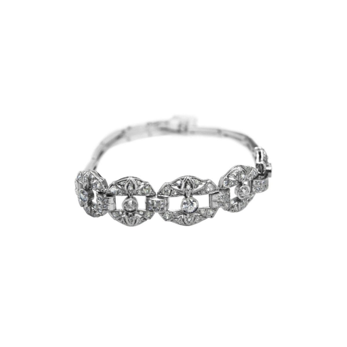 Antique Platinum & Diamond - Image 1