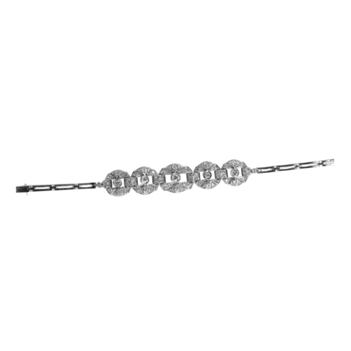 ⁦Antique Platinum & Diamond⁩ - الصورة ⁦1⁩