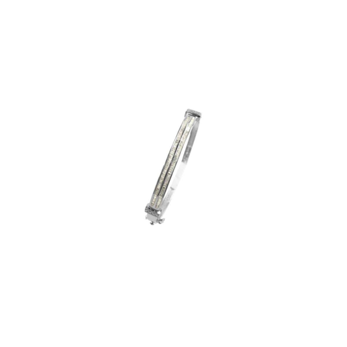14K-18K White Gold & Diamond - Imagen 1