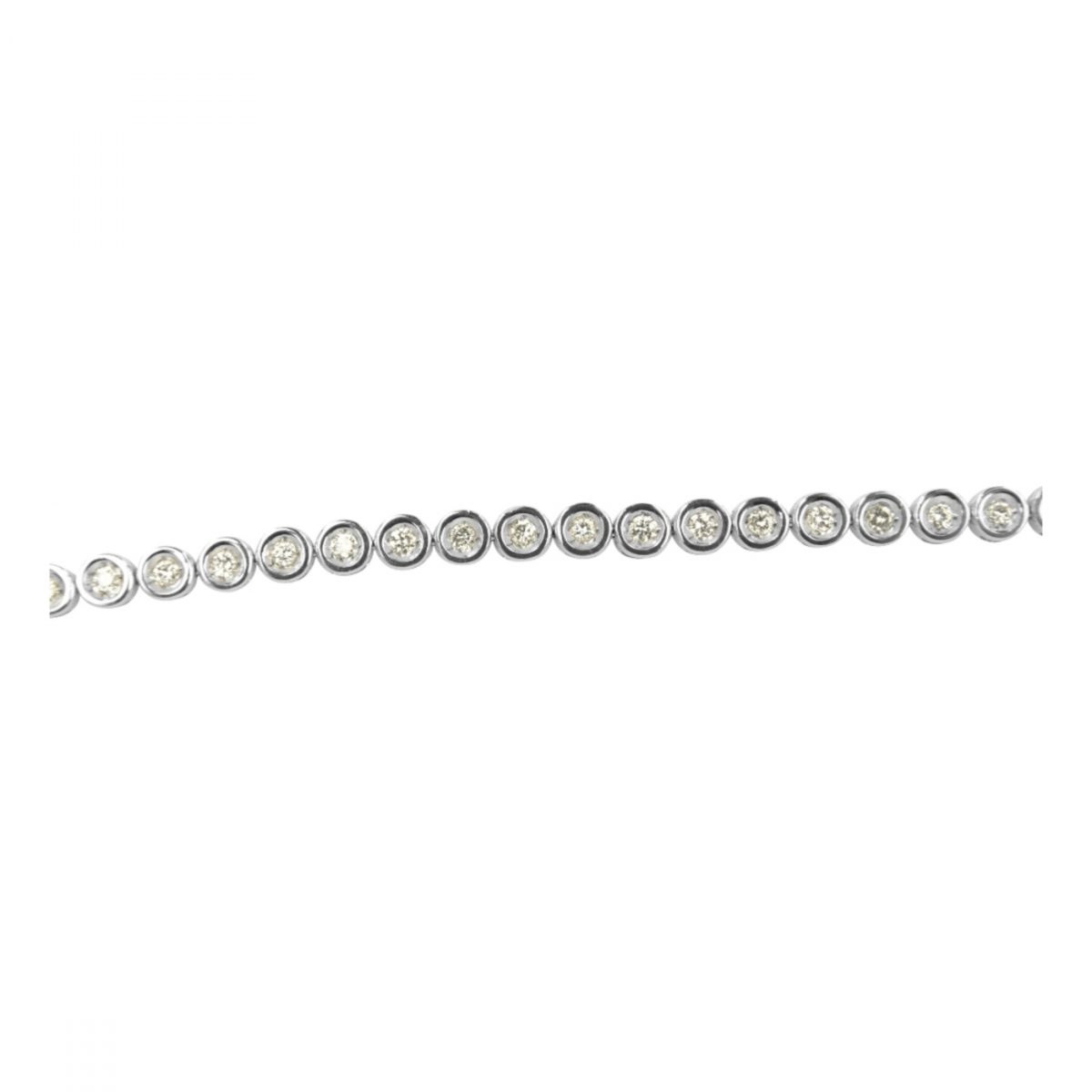 14K-18K White Gold & Diamond - Imagen 1