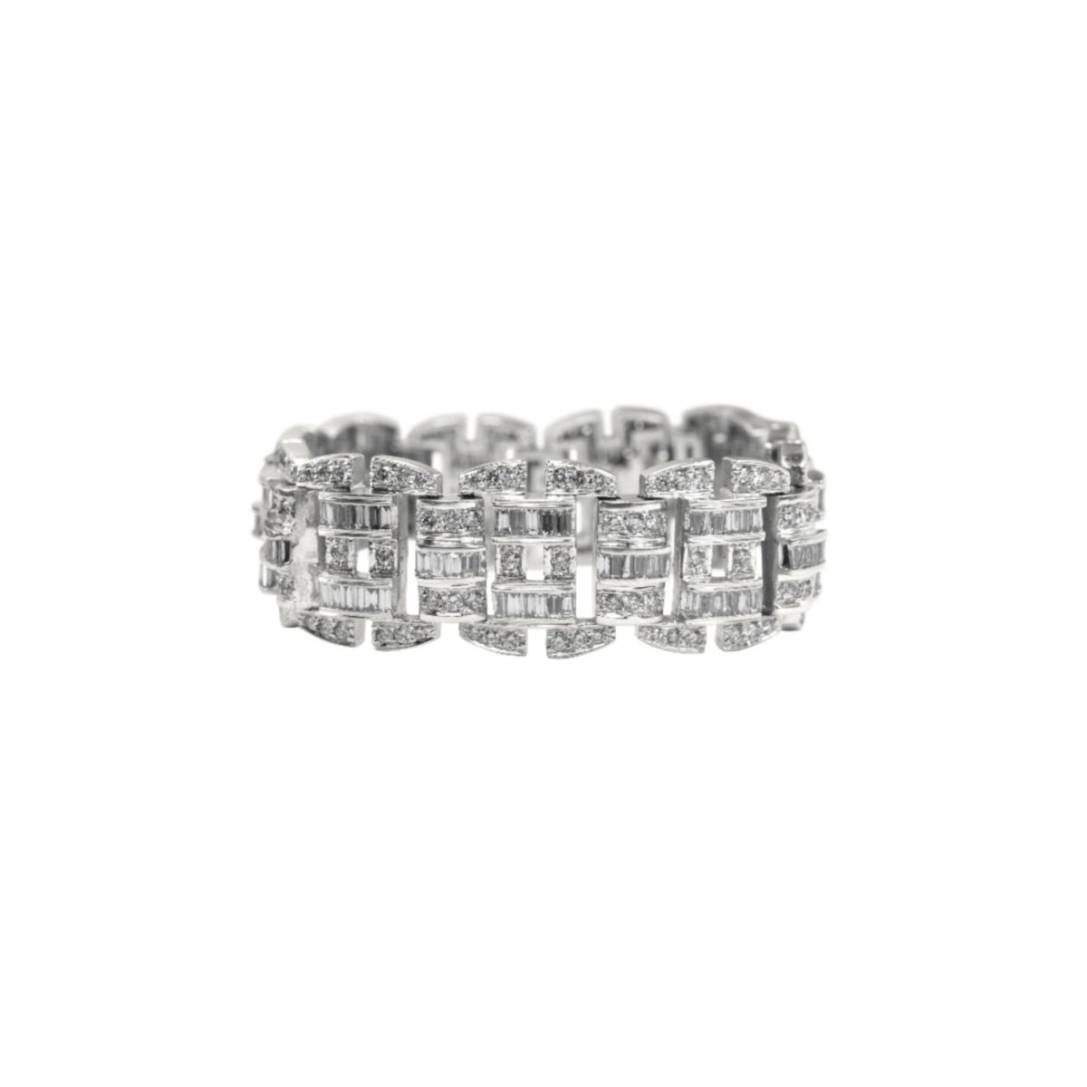 14K-18K White Gold Diamond - Imagen 1