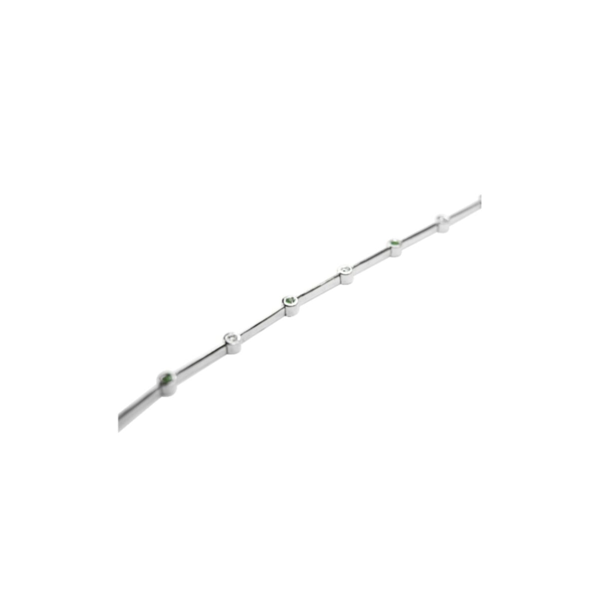 ⁦14K-18K White Gold & Diamond- Turmalin⁩ - الصورة ⁦1⁩