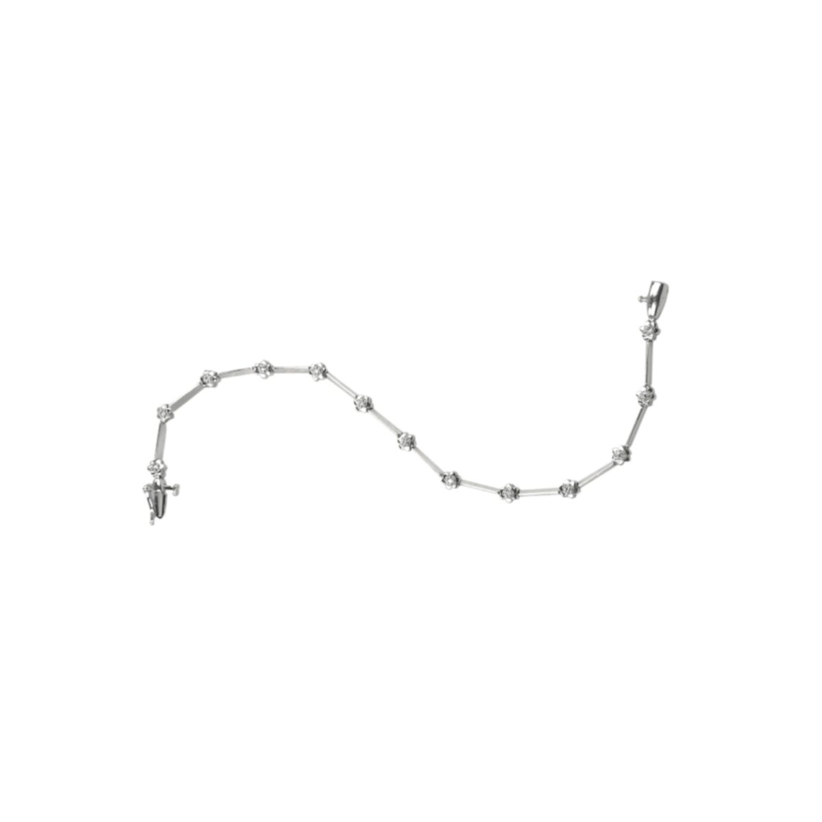 14K-18K White Gold & Diamond - Image 1