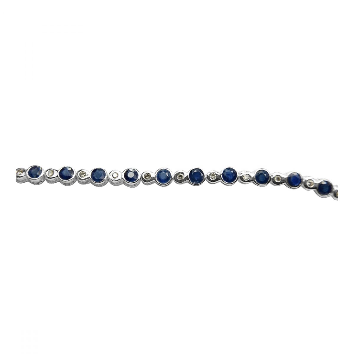 14K-18K White Gold & Diamond-Saphire - immagine 1