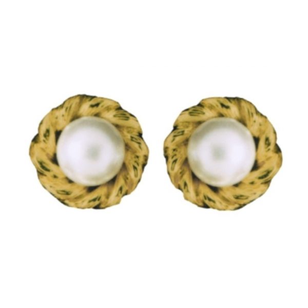 14k-18K Yellow Gold & Pearl Moby
