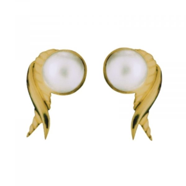 14k-18K Yellow Gold & Pearl Moby