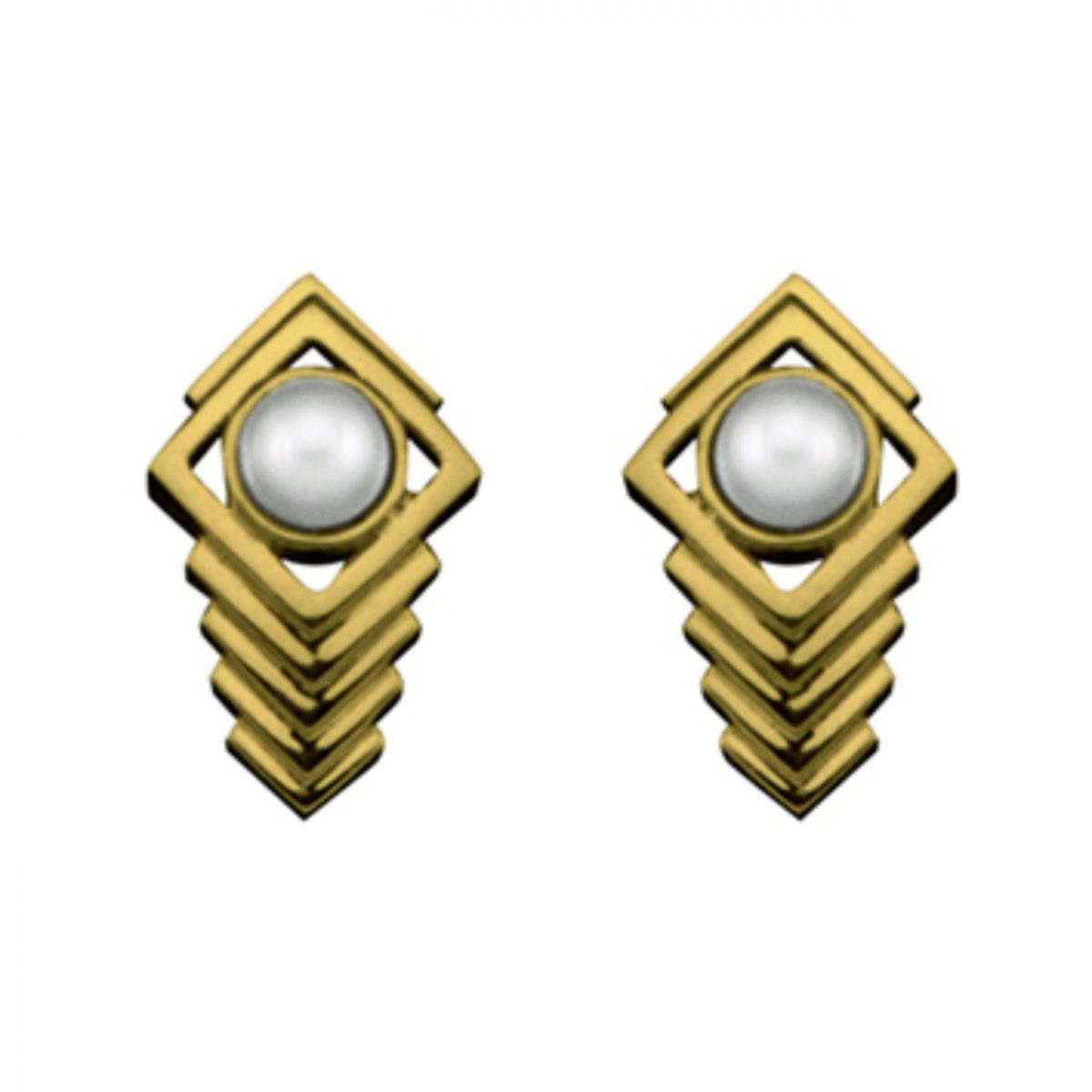 14k-18K Yellow Gold & Pearl Moby - Image 1