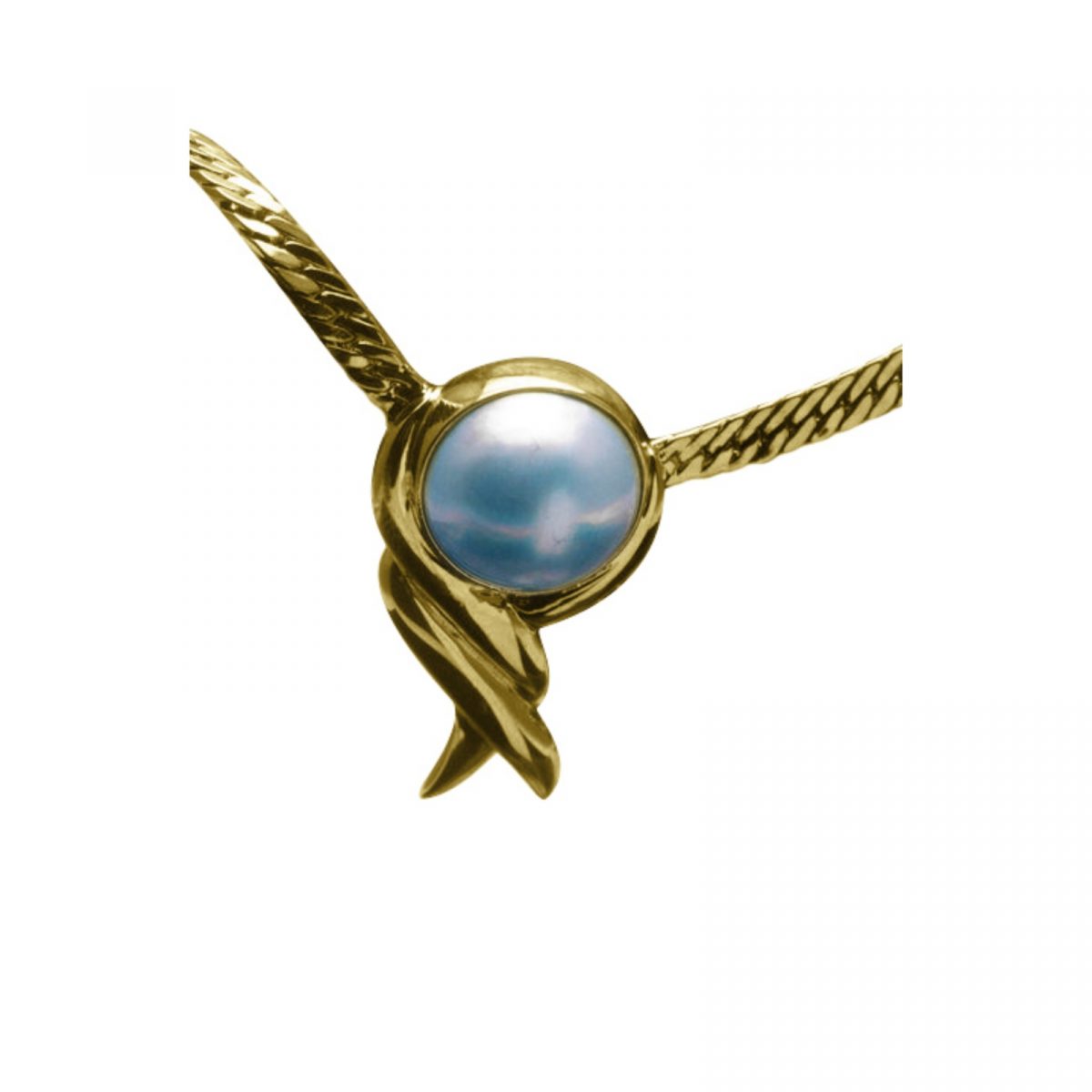 14K-18K Yellow Gold & -Pearl Moby - Image 1