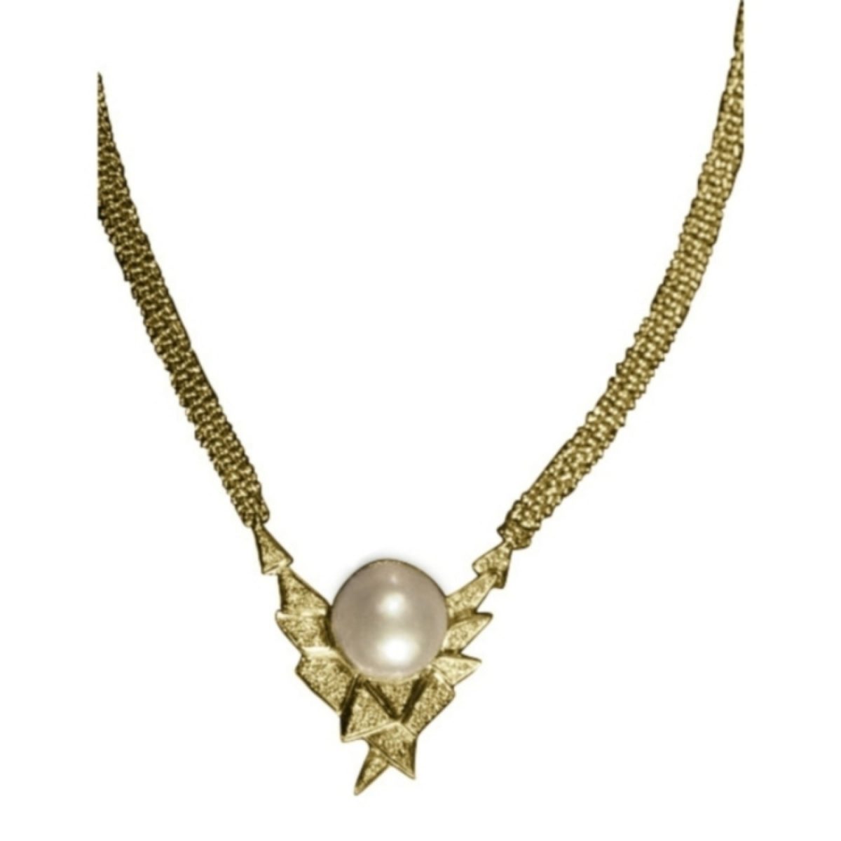 14K-18K Yellow Gold & -Diamond-Pearl Moby – Image 2