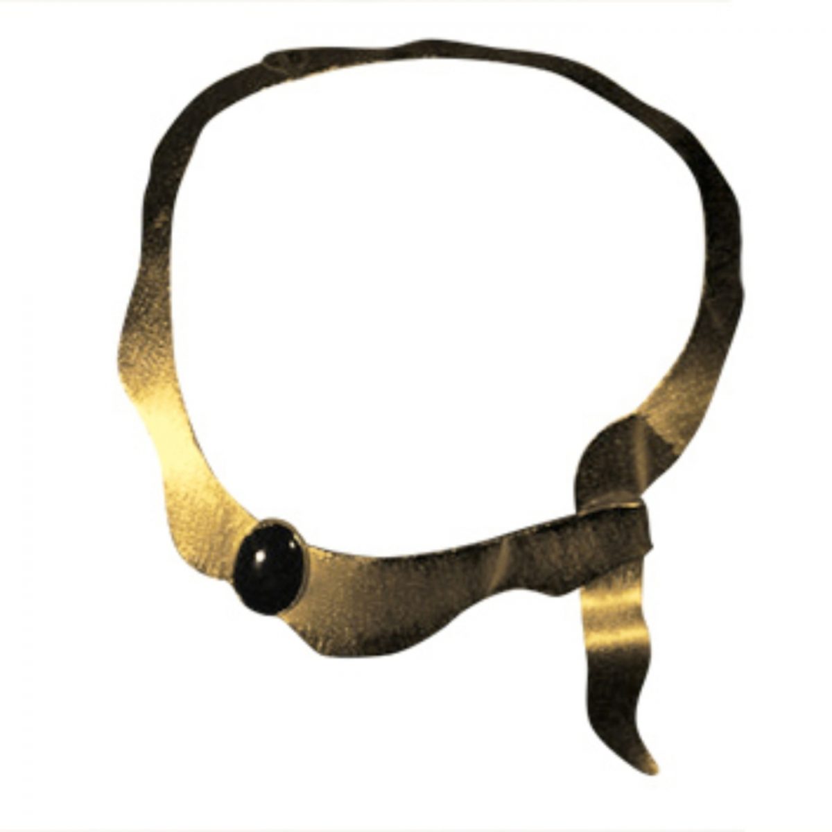 14K-18K Yellow Gold- Block Onys - Image 1