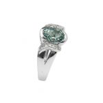 14K-18K White Gold Alexindrite-Diamonds