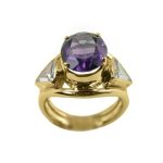 14K Yellow Gold & Diamond - Image 2