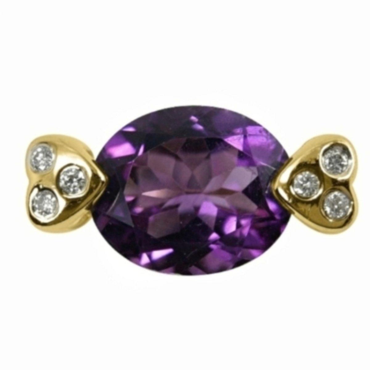 14K Yellow Gold & Diamond - Image 5