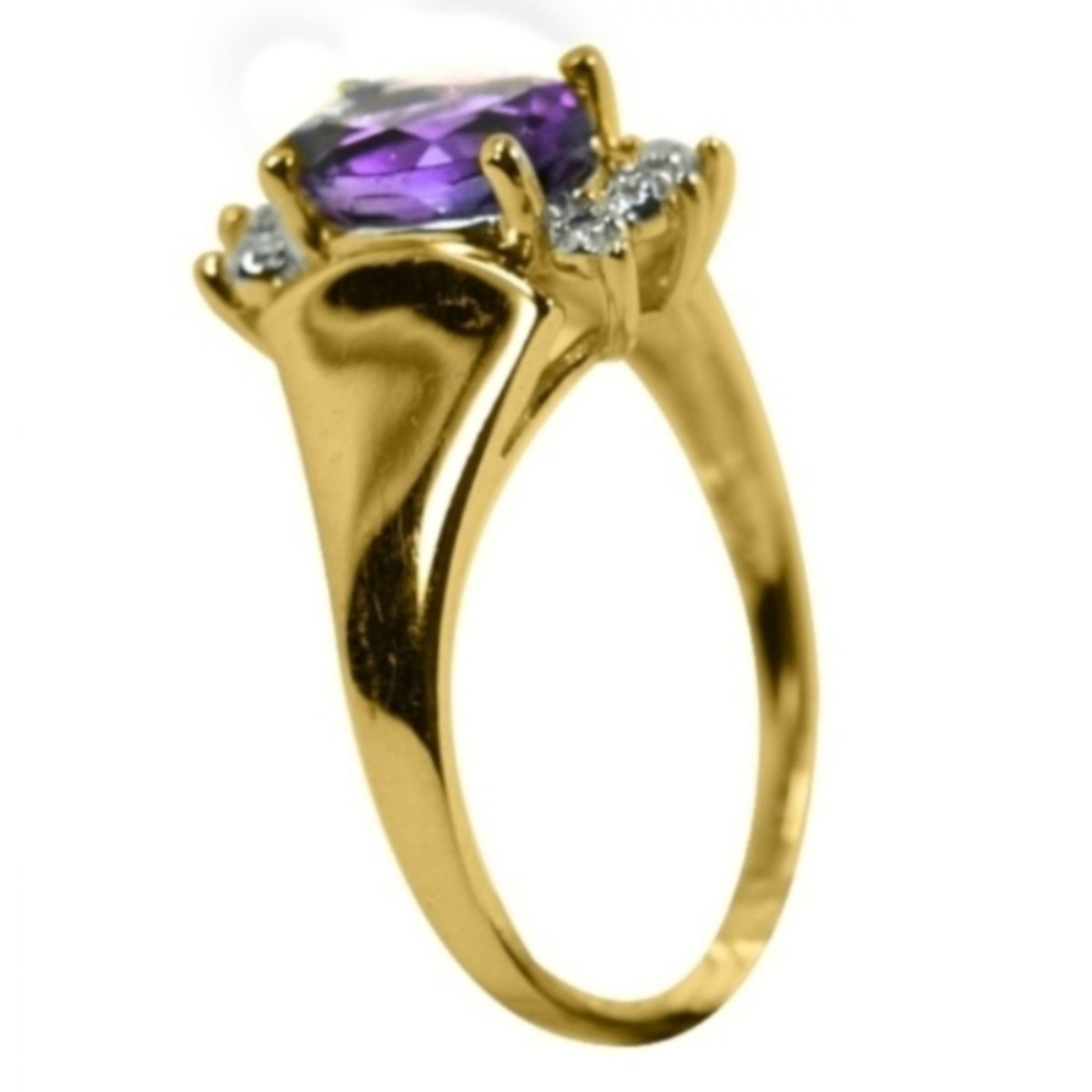 14K Yellow Gold & Diamond - Image 3