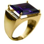 14K Yellow Gold & Diamond