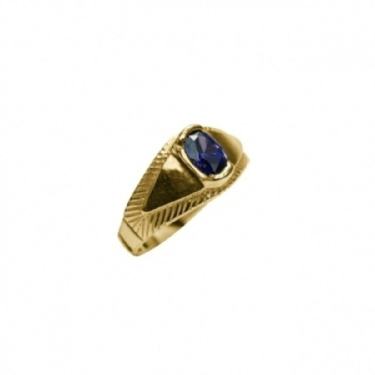 14K Yellow Gold Amathist - Image 3