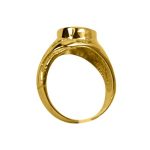 14K-18K Yellow Gold & Diamond- Aquamarine – Bild 4