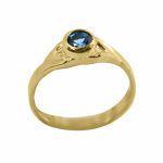 14K-18K Yellow Gold & Aquamarine