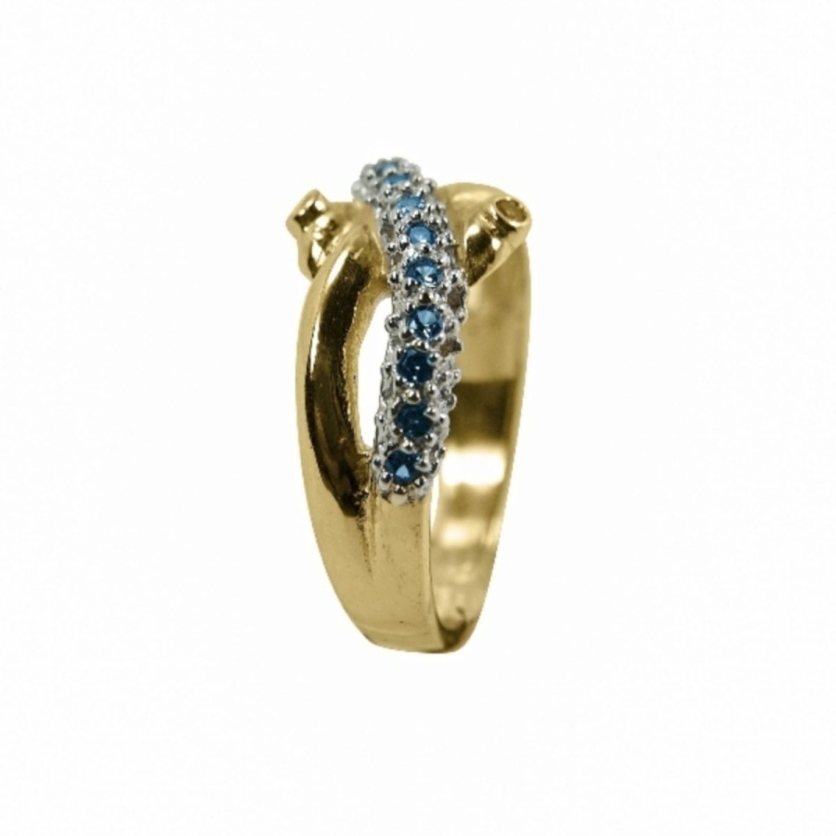 14K-18K Yellow Gold - Aquamarine – Bild 2