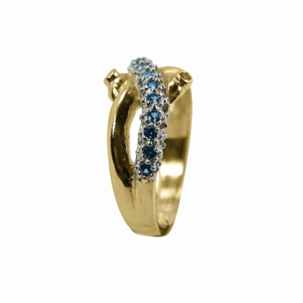 14K-18K Yellow Gold - Aquamarine