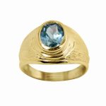 14K-18K Yellow Gold & Aquamarine