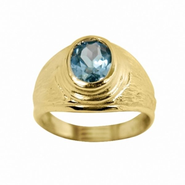 14K-18K Yellow Gold & Aquamarine