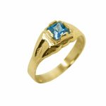 14K-18K Yellow Gold & Aquamarine – Image 2