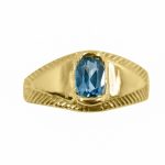 14K-18K Yellow Gold & Aquamarine