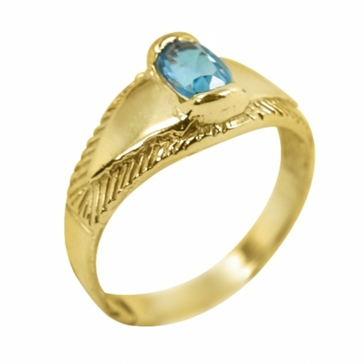 14K-18K Yellow Gold & Aquamarine – Image 3