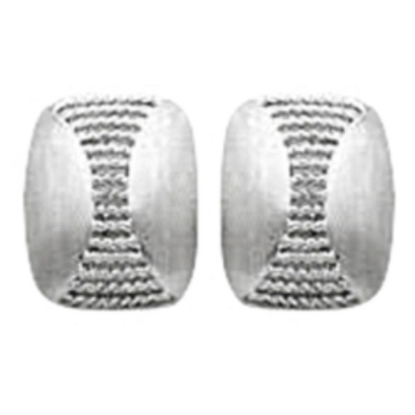 18K White Gold Mat Finish