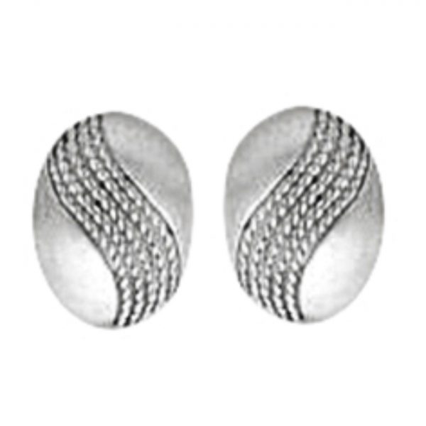 18K White Gold Mat Finish
