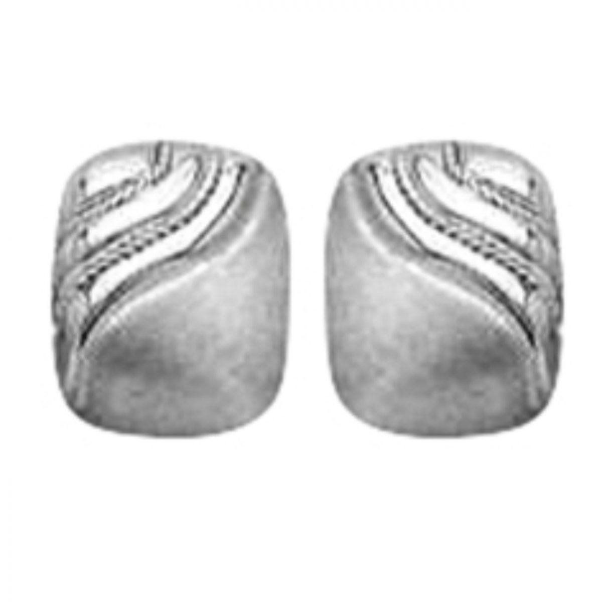 18K White Gold Mat Finish - Image 1