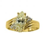 14K-18K Yellow Gold & Diamond-Citrine