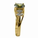 14K-18K Yellow Gold & Diamond-Citrine - Image 3