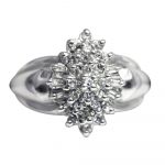 ⁦14K-18K White Gold & Diamond⁩ - الصورة ⁦8⁩