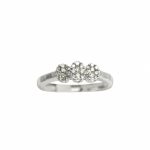 14K-18K White Gold & Diamond - Imagen 3