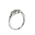 14K-18K White Gold & Diamond - Imagen 2