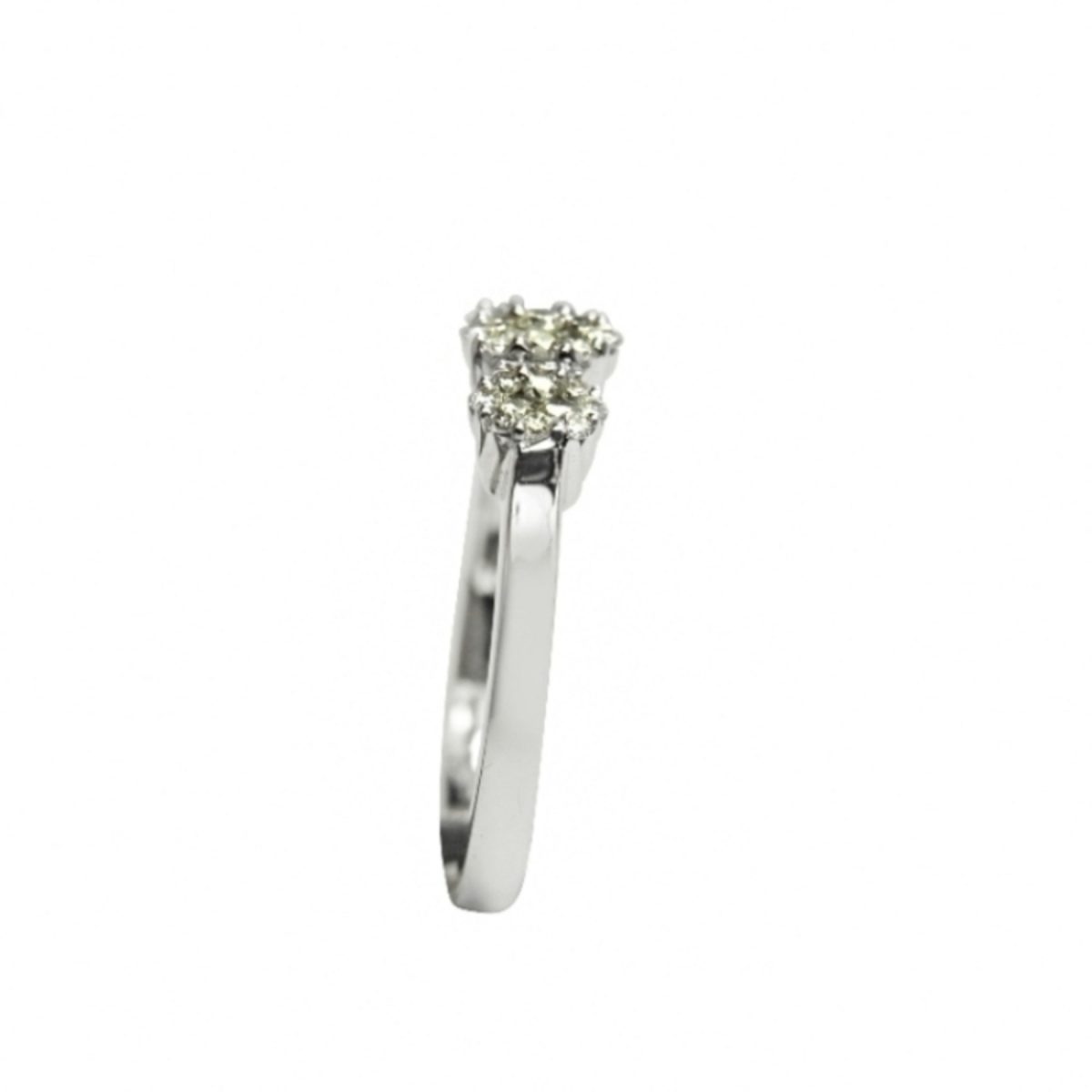 14K-18K White Gold & Diamond - Imagen 4