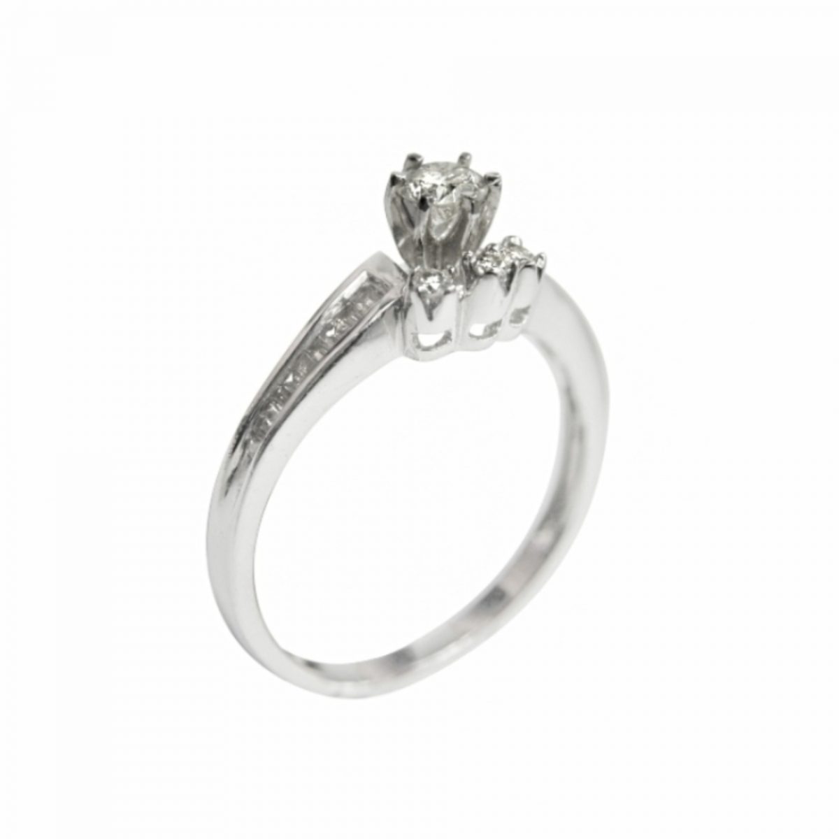 14K-18K White Gold & Diamond - Image 3