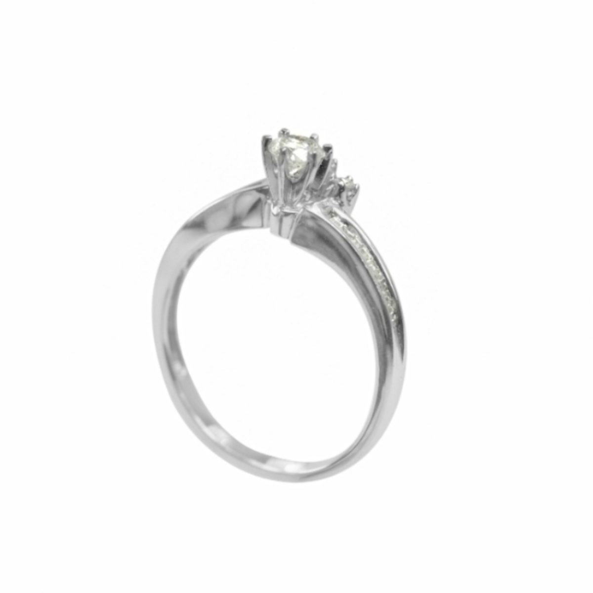 14K-18K White Gold & Diamond - Image 1