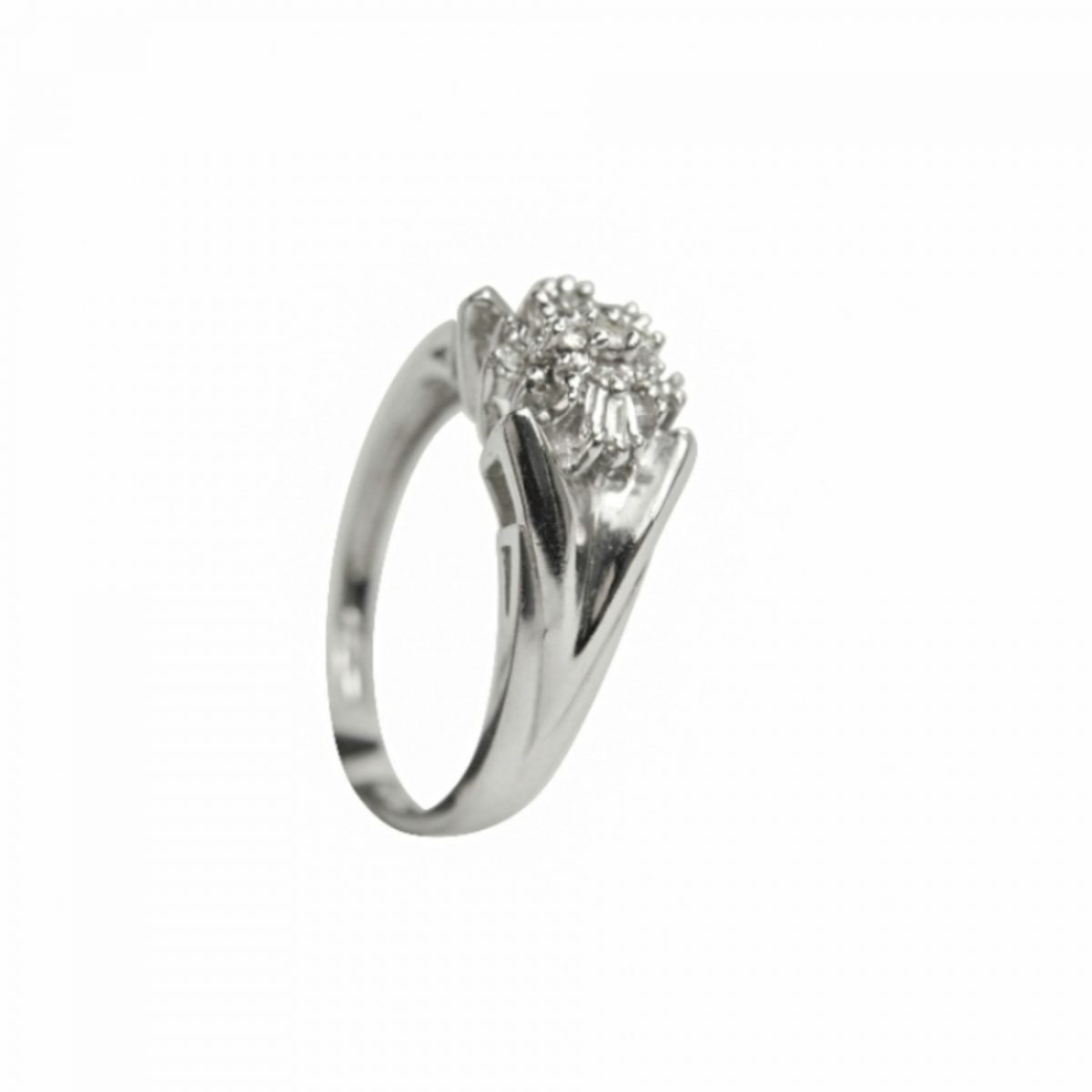 14K-18K White Gold & Diamond - Image 1