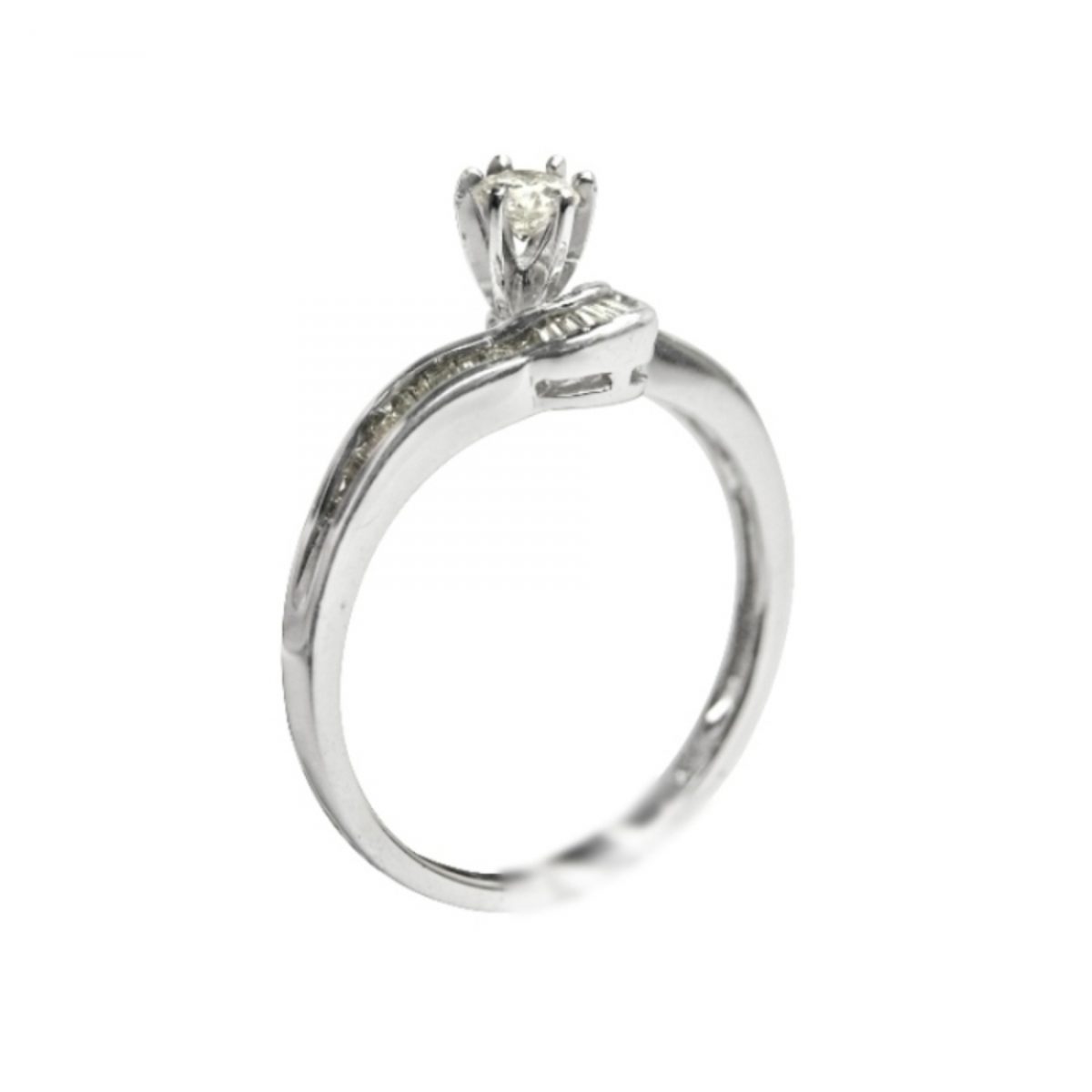 14K-18K White Gold & Diamond - Görsel 1