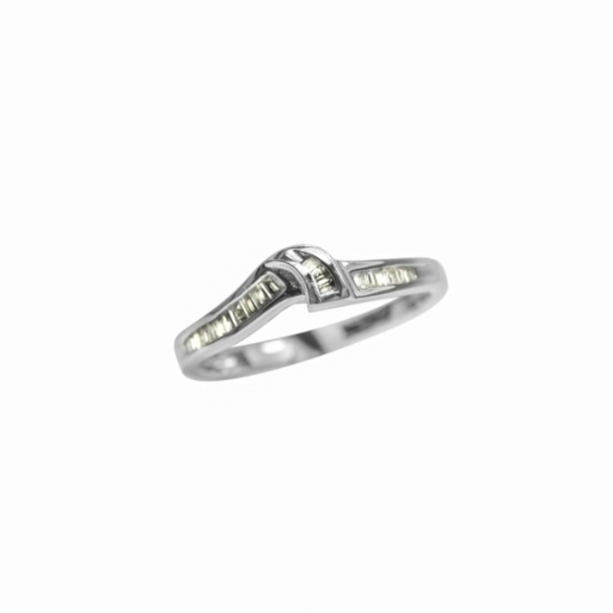 14K-18K White Gold & Diamond - Image 1