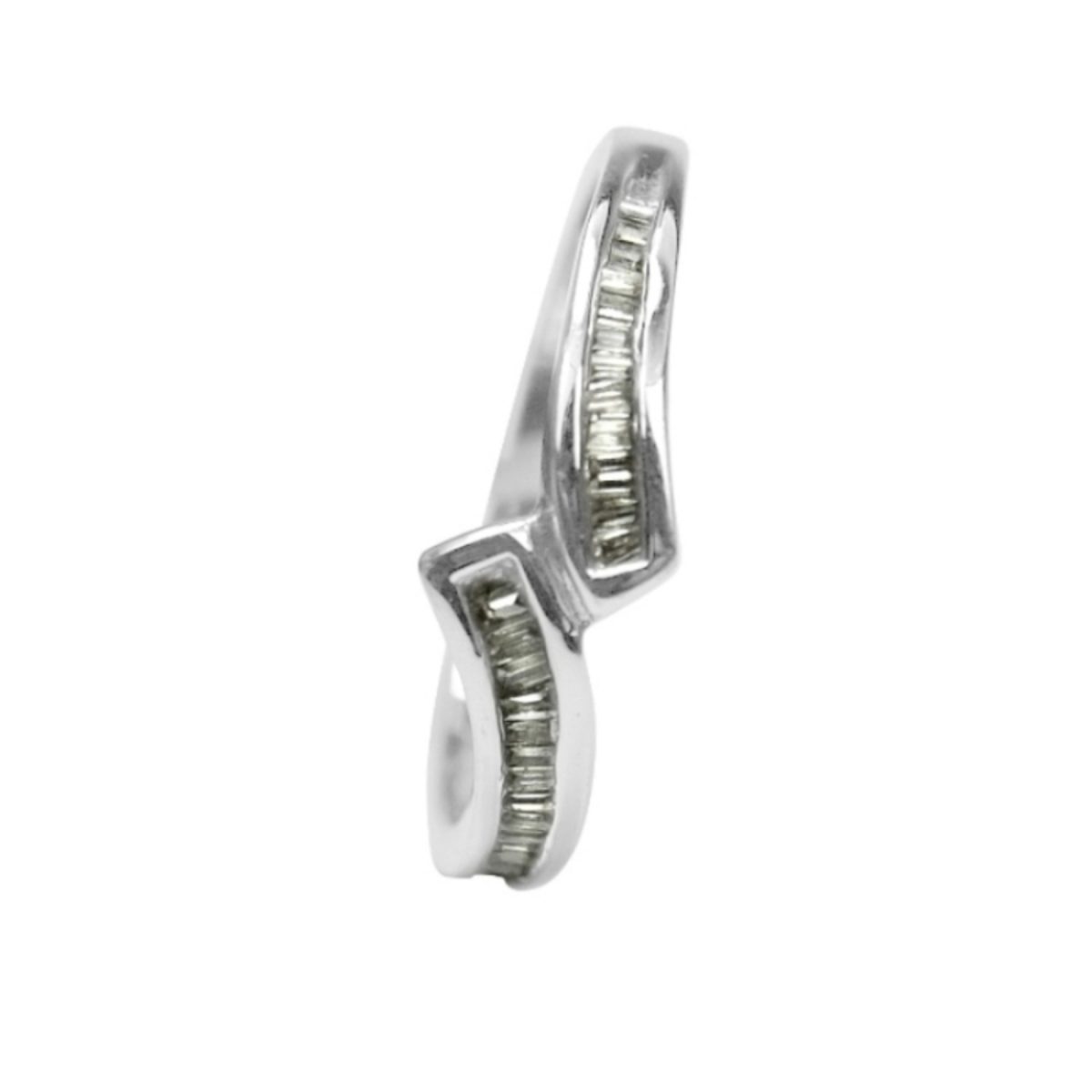 14K-18K White Gold & Diamond - Image 2