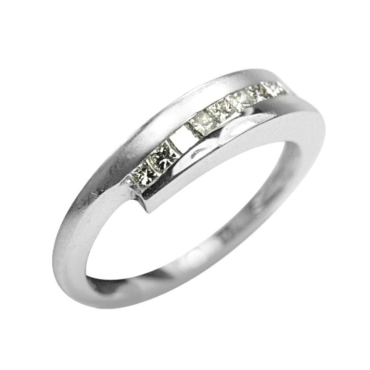 14K-18K White Gold & Diamond - Image 1