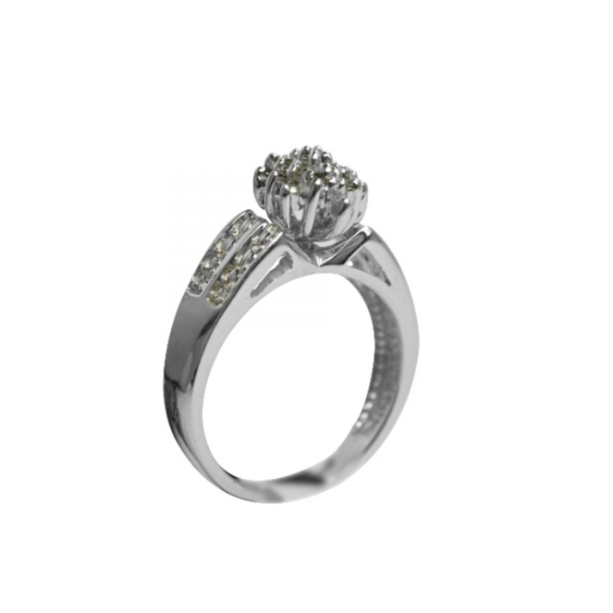 14K-18K White Gold & Diamond - Image 1