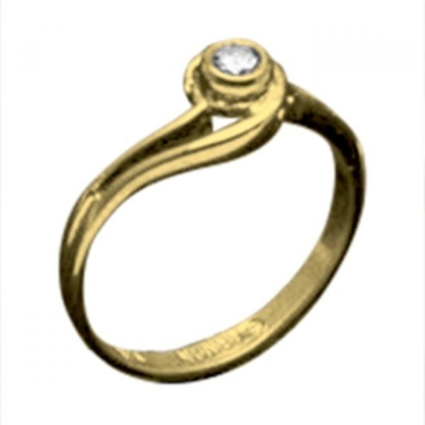 14K-18K Yellow Gold & Diamond